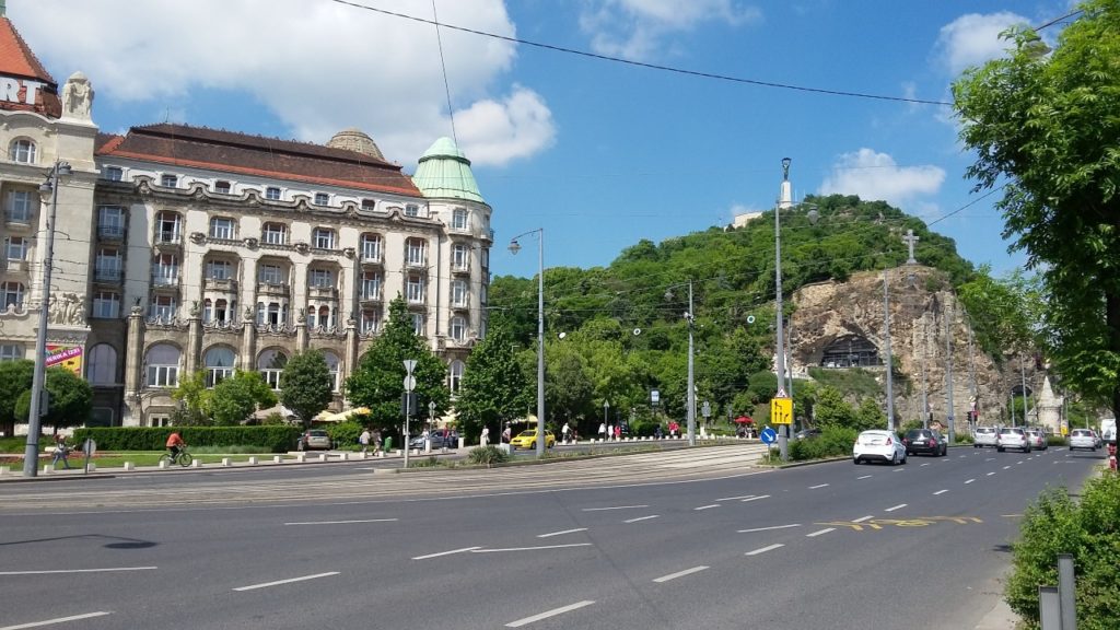 Вид на гору Геллерт